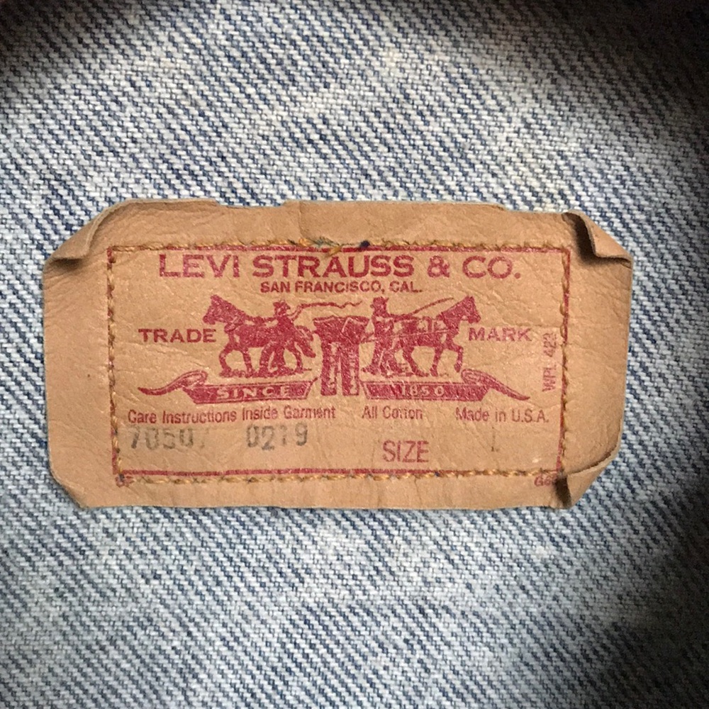 Levi’s  Type 3 acid wash denim trucker jacket - Picture 2 of 16